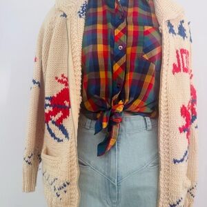 Cozy Cream Ski Cardigan